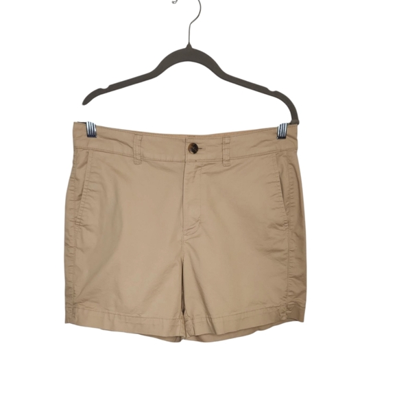 Old Navy Women's Tan High Rise Everyday Short Size 6 - Picture 1 of 10